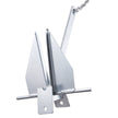 VEVOR Anchor Kit, 8.5 LBS Hot-Dipped Galvanized Steel Anchor with 7.9' Chain, 75' Rope and Two 0.4