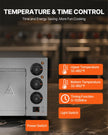 VEVOR Commercial Countertop Pizza Oven Electric Pizza Oven for 16