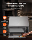 VEVOR Commercial Countertop Pizza Oven Electric Pizza Oven for 16