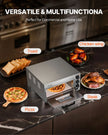 VEVOR Commercial Countertop Pizza Oven Electric Pizza Oven for 16