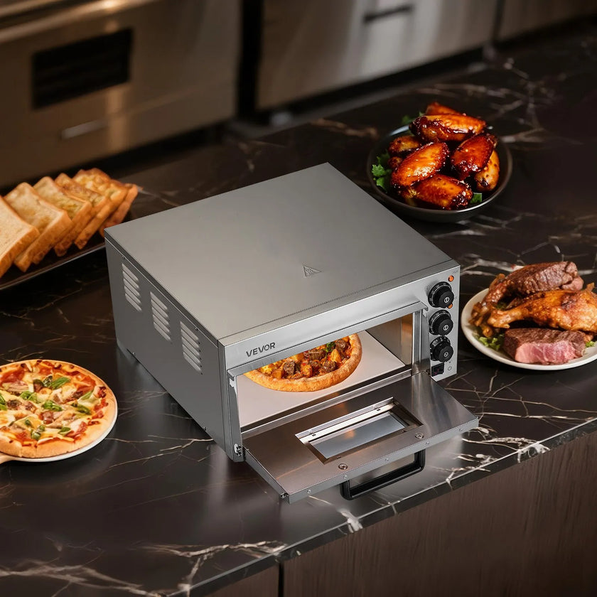 VEVOR Commercial Countertop Pizza Oven Electric Pizza Oven for 16
