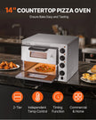 VEVOR Commercial Countertop Pizza Oven Electric Pizza Oven for 14