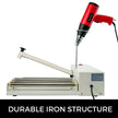 VEVOR Shrink Wrap Machine, 18 in/45.7 cm Sealing Length, 530W Shrink Wrap Sealer with 1800W Heat Gun and Shrink Film, Compatible with PVC POF Film and Used for Books, Toys and Foods