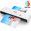 VEVOR Laminator, 13-inch Laminating Machine, 4 Rollers Hot and Cold Thermal Laminator, Quick Warm-up, Fast Laminating Machine with 3 mil Lamination Films for Home, Office, School
