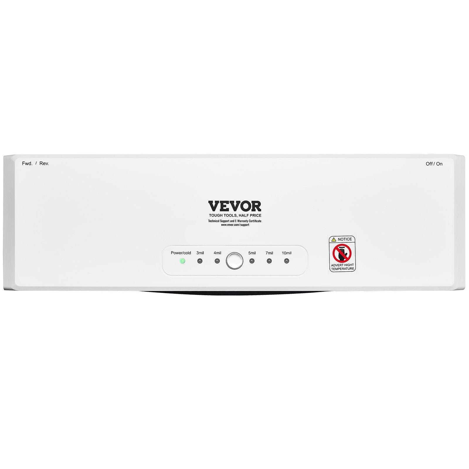 VEVOR Laminator, 13-inch Laminating Machine, 4 Rollers Hot and Cold Thermal Laminator, Quick Warm-up, Fast Laminating Machine with 3 mil Lamination Films for Home, Office, School