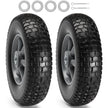 VEVOR Solid PU Run-Flat Tire Wheel, 10