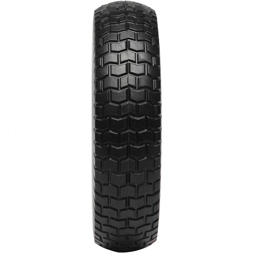 VEVOR Solid PU Run-Flat Tire Wheel, 10