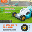 VEVOR Solid PU Run-Flat Tire Wheel, 10