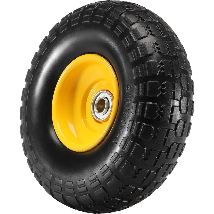 VEVOR Solid PU Run-Flat Tire Wheel, 10