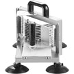 VEVOR Commercial Tomato Slicer, 1/4 inch Tomato Cutter Slicer, Stainless Steel Heavy Duty Tomato Slicer Machine, Manual Tomato Slicer with Non-slip Feet, for Cutting Tomatoes, Cucumbers, Bananas