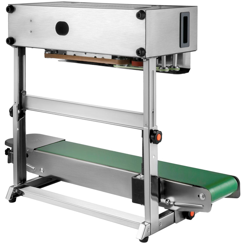 VEVOR FR-770 Continuous Band Sealer, Automatic Band Sealer with Digital Temperature Control, (Vertical)