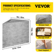 VEVOR Tile Shower Seat, 22.4