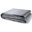 VEVOR Tarp Waterproof 16x20 ft, Plastic Poly Tarp Cover 10 Mil, Multi Purpose Tear UV and Temperature Resistant Outdoor Tarpaulin with High Durability Reinforced Grommets (Silver/Brown)