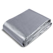 VEVOR Tarp Waterproof 16x20 ft, Plastic Poly Tarp Cover 10 Mil, Multi Purpose Tear UV and Temperature Resistant Outdoor Tarpaulin with High Durability Reinforced Grommets (Silver/Brown)