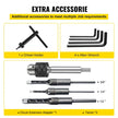 VEVOR Mortise Machine Hollow Chisel Mortise With Chisel Bit Set for Woodworking