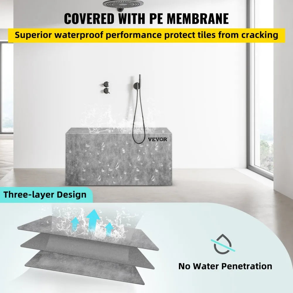 VEVOR Tile Shower Seat, 38.2