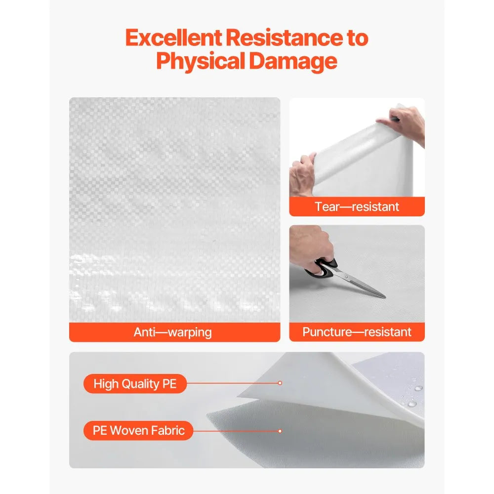 House Wrap – 9 x 150 ft Heavy-Duty Vapor Barrier (Model PW02)