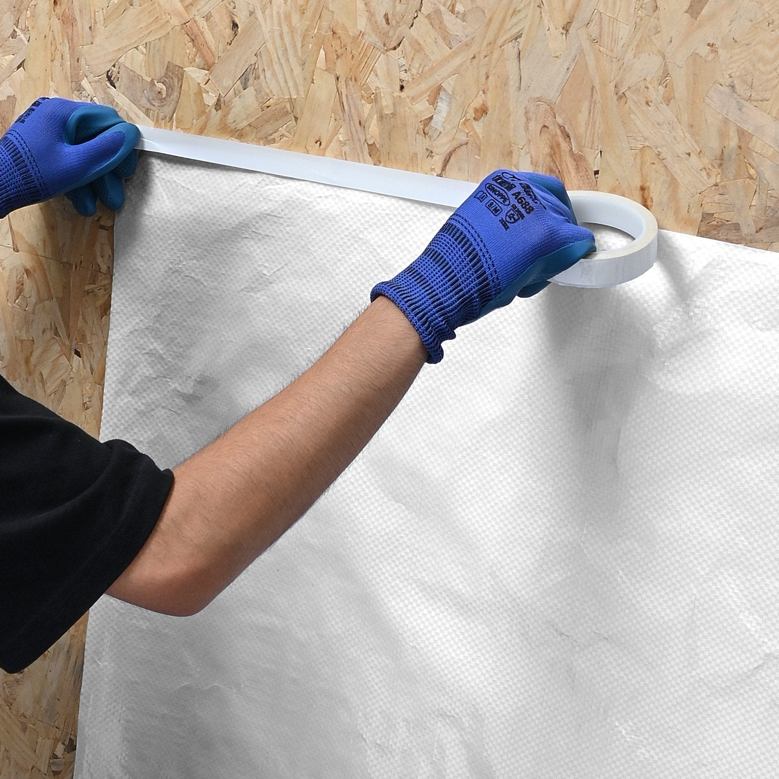 House Wrap – 9 x 150 ft Heavy-Duty Vapor Barrier (Model PW02)