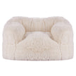 VEVOR Bean Bag Chair BeanBag Sofa Chair with Armrests for Adults Plush Beige