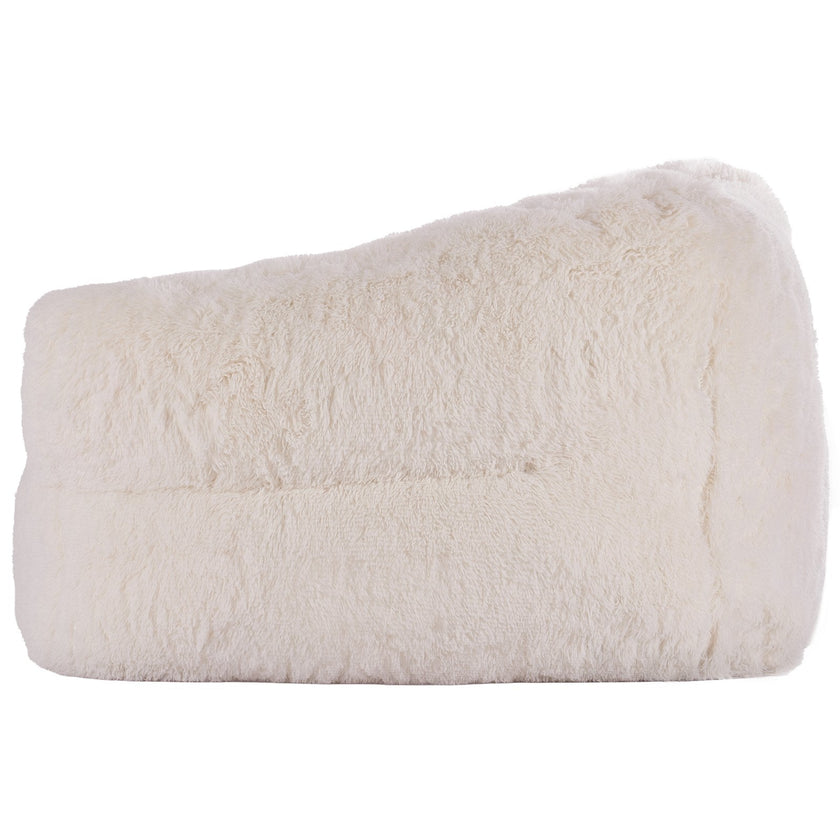 VEVOR Bean Bag Chair BeanBag Sofa Chair with Armrests for Adults Plush Beige