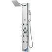 VEVOR Shower Panel System, 6 Shower Modes, Digital Display Shower Panel Tower, Rainfall, 8 Massage Jets, Tub Spout, 3-Setting Handheld Shower Head 59
