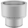 VEVOR Smokeless Fire Pit, Stainless Steel Stove Bonfire, Large 20 inch Diameter Wood Burning Fire Pit, Outdoor Stove Bonfire Fire Pit, Portable Smokeless Fire Bowl for Picnic Camping Backyard Silver