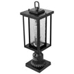 VEVOR 2 PCs Dusk to Dawn Outdoor Lamp Post Light Fixture 17.72in Pole Pier Mount