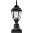 VEVOR 2 PCs Dusk to Dawn Outdoor Lamp Post Light Fixture 15.35in Pole Pier Mount