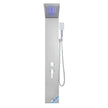 VEVOR Shower Panel Tower System Stainless Steel Column Rainfall Head 5 Modes