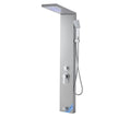 VEVOR Shower Panel Tower System Stainless Steel Column Rainfall Head 5 Modes