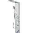 VEVOR Shower Panel System, 4 Shower Modes Shower Panel Tower, Rainfall, Waterfall, 5 Full Body Massage Jets and 3-Setting Handheld Shower Head with 59