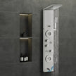 VEVOR Shower Panel System, 6 Shower Modes, LED & Display Shower Panel Tower, Rainfall, Waterfall, 4 Body Massage Jets, Tub Spout, Handheld Shower Head 59