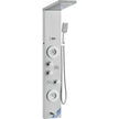 VEVOR Shower Panel System, 6 Shower Modes, LED & Display Shower Panel Tower, Rainfall, Waterfall, 4 Body Massage Jets, Tub Spout, Handheld Shower Head 59
