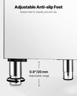 VEVOR Commercial Ice Maker Storage Bin 250lbs Capacity Ice Bin with Filter