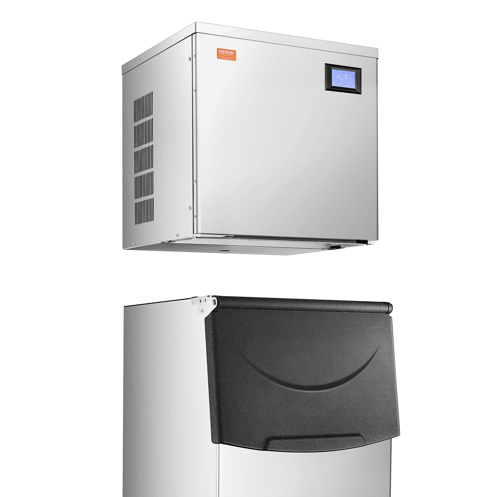 VEVOR Commercial Ice Maker 500 lbs/24 h Self-Cleaning Ice Machine - Head Only