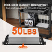 VEVOR 2PCS 1U Server Rack Shelf 10