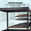 VEVOR 2PCS 1U Server Rack Shelf 10