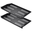 VEVOR 2PCS 1U Server Rack Shelf 10