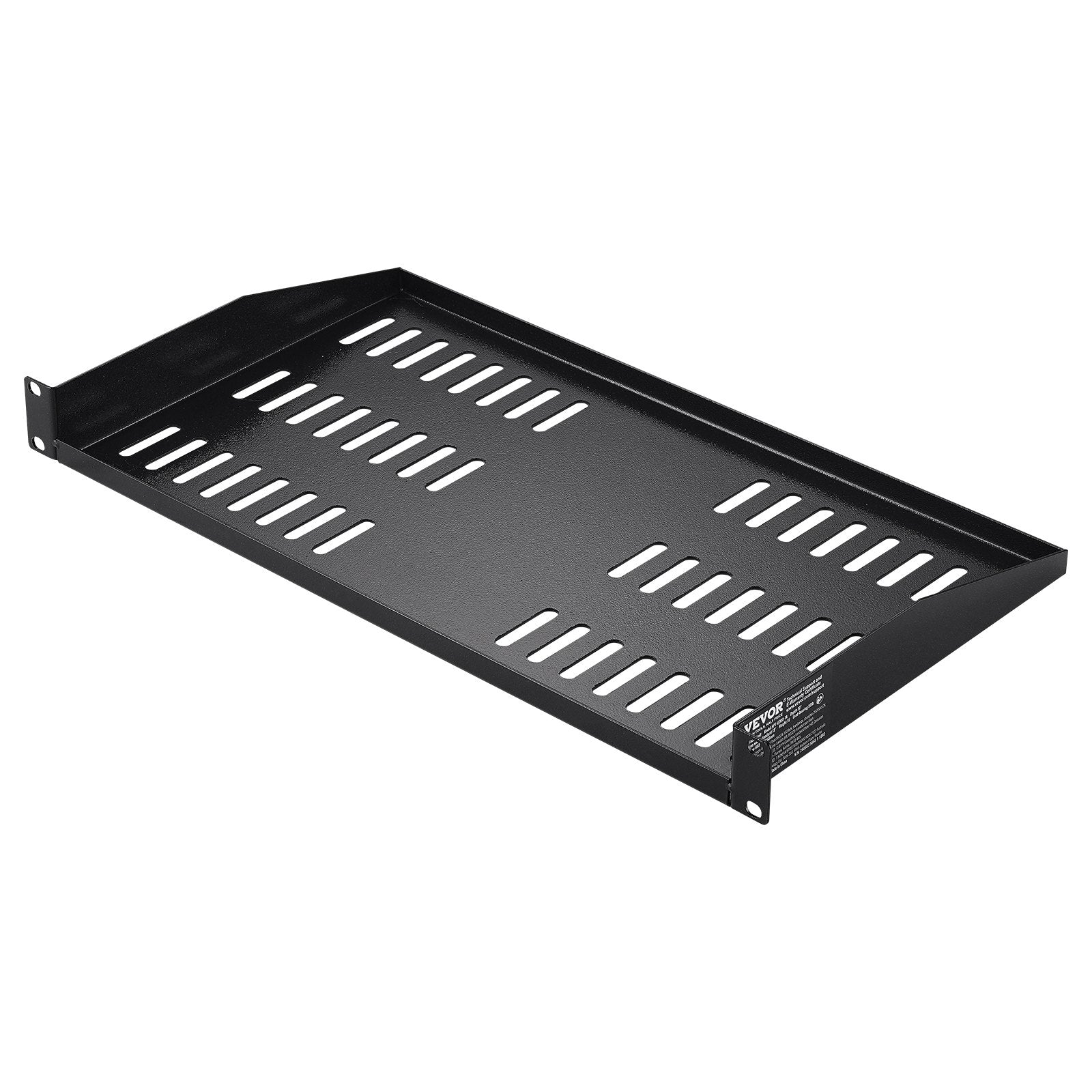 VEVOR 2PCS 1U Server Rack Shelf 10