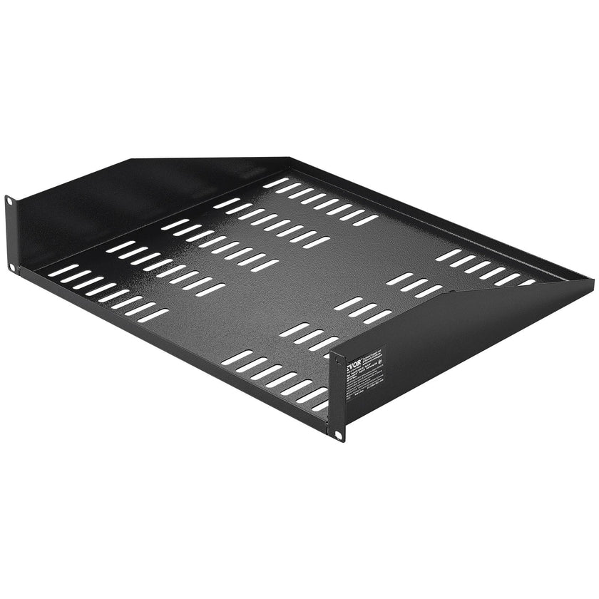 VEVOR 2U Server Rack Shelf 16