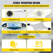 VEVOR Analytical Balance, 5000g x 0.01g Accuracy Lab Scale, High Precision Electronic Analytical Balance, 13 Units Conversion, Counting Function, LCD Display, for Lab University Jewelry (5000g, 0.01g)