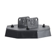 RV Leveling Pads 5000 lbs 4 Pcs Rubber Trailer Jack Pads Scissor Jack Feet
