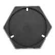 VEVOR RV Leveling Pads, 9 Inch Round Landing Feet, Permanent Attached Jack Stabilizers, Rubber Jack Pads, 5000 lbs Capacity per RV Jack Pad, 5th Wheels, Travel Trailers, Class A/C Motorhomes (4-Pack)
