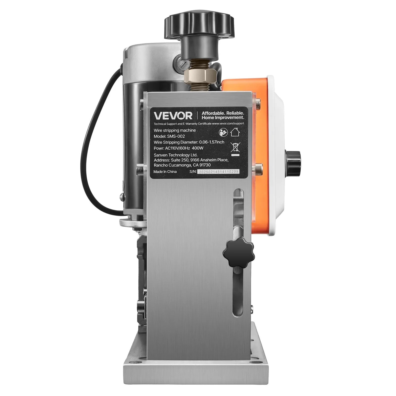 VEVOR Electric Automatic Wire Stripper Stripping Machine 0.06-1.57 in 400W Motor