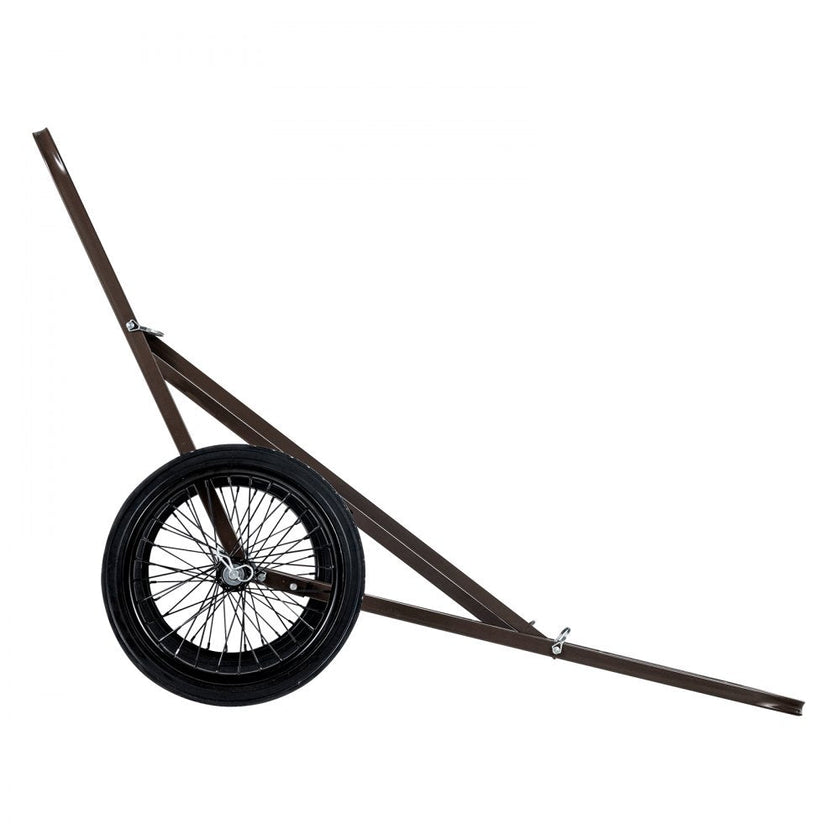 VEVOR Folding Deer Cart Game Hauler Utility Gear Dolly 300 LBS Capacity