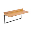 VEVOR Balcony Hanging Table 15 x 39 in Patio Railing Bar Table Adjusable