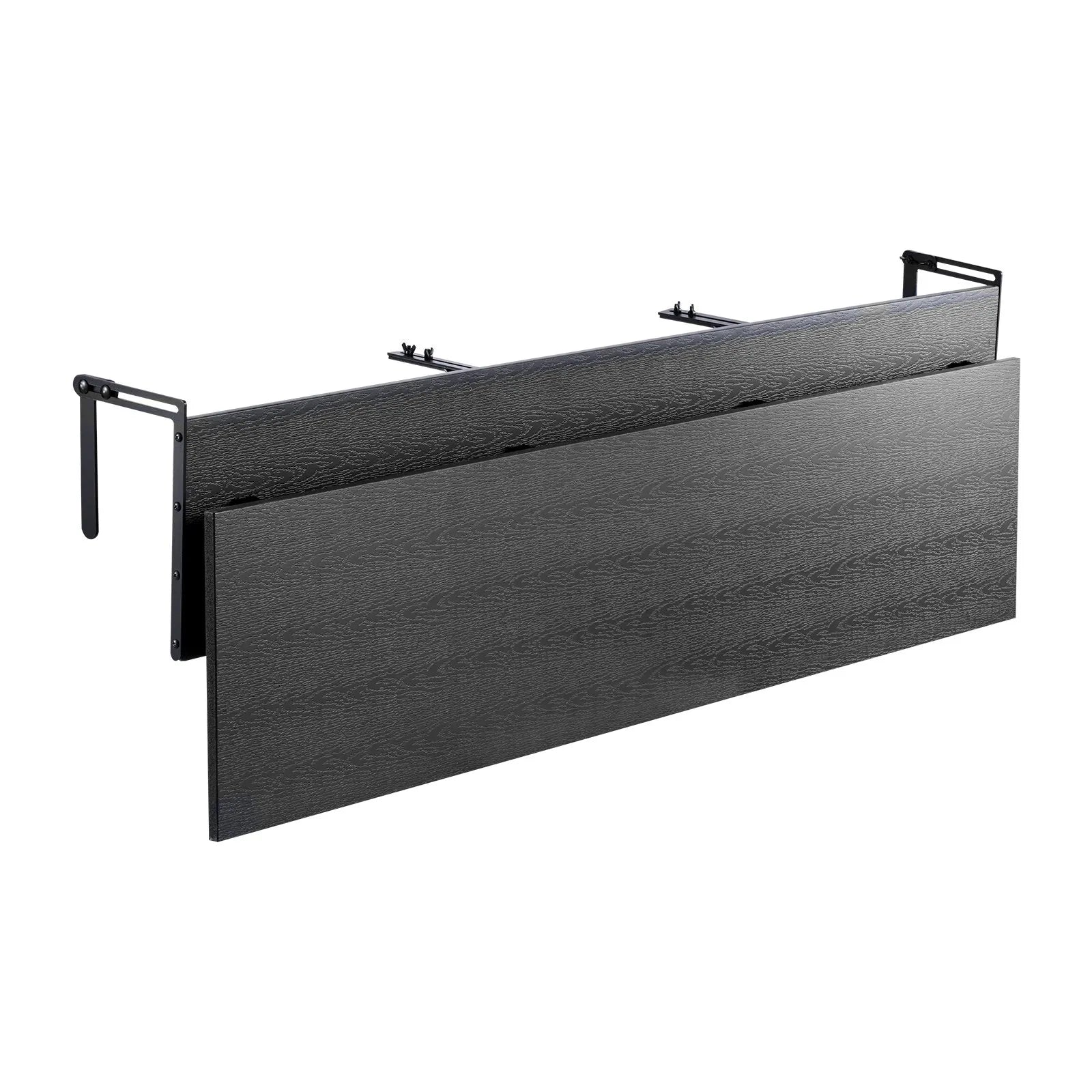 VEVOR Balcony Hanging Table 12 x 48 in Patio Railing Bar Table Foldable