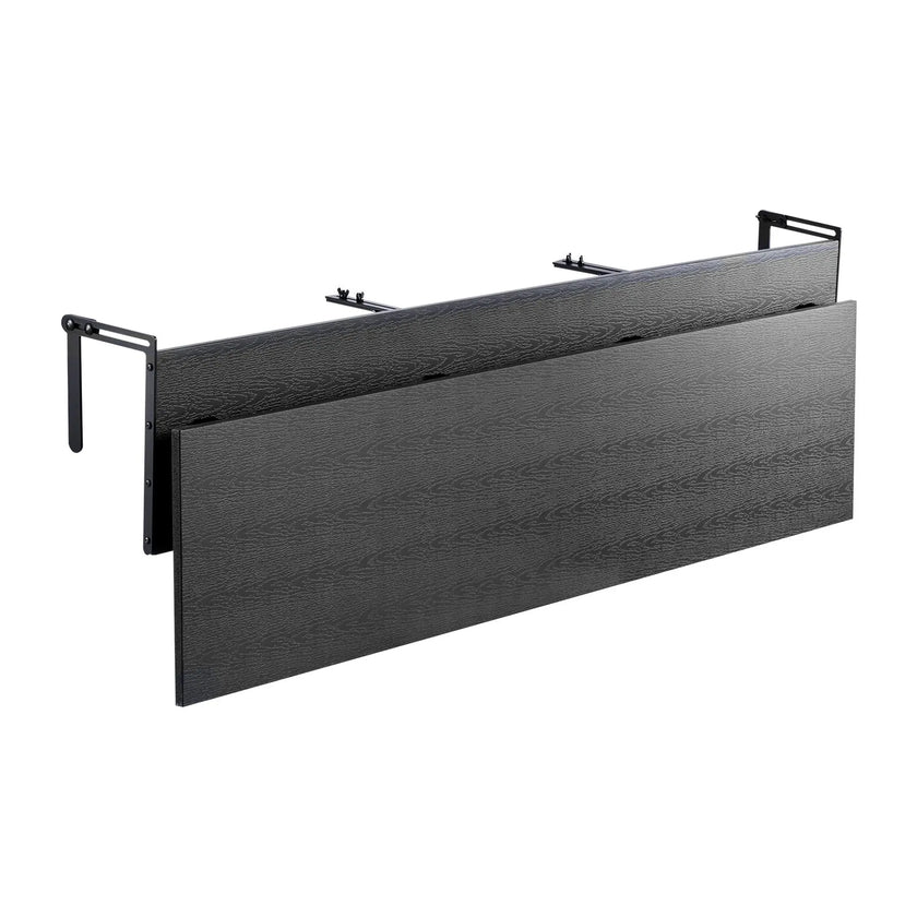 VEVOR Balcony Hanging Table 12 x 48 in Patio Railing Bar Table Foldable
