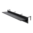 VEVOR Balcony Hanging Table 12 x 48 in Patio Railing Bar Table Foldable