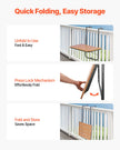 VEVOR Balcony Hanging Table 25 x 24 in Patio Railing Bar Table Adjusable